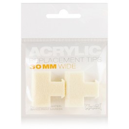 recambio puntas 30mm montana acrílico