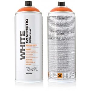Montana White Spray Paint 400ml