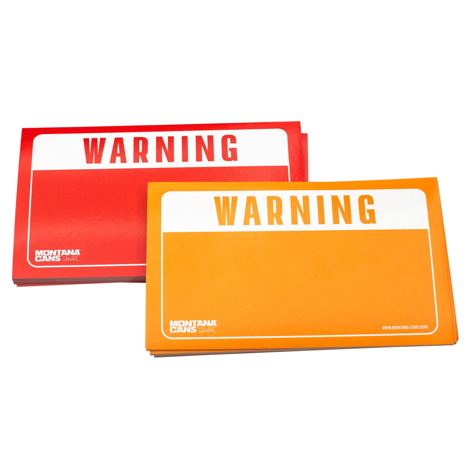 Montana Warning Sticker